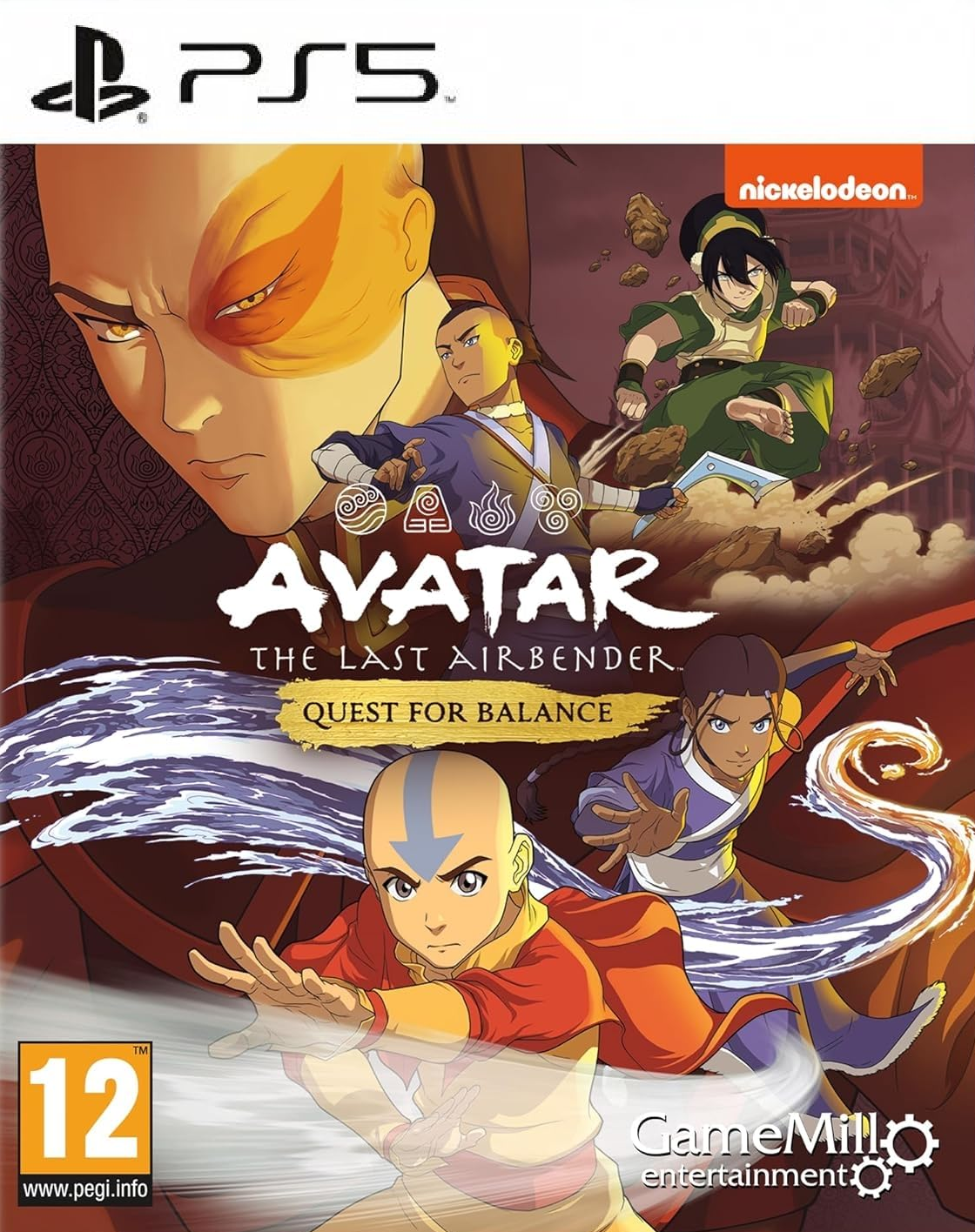 The Last Airbender Quest for Balance PS5
