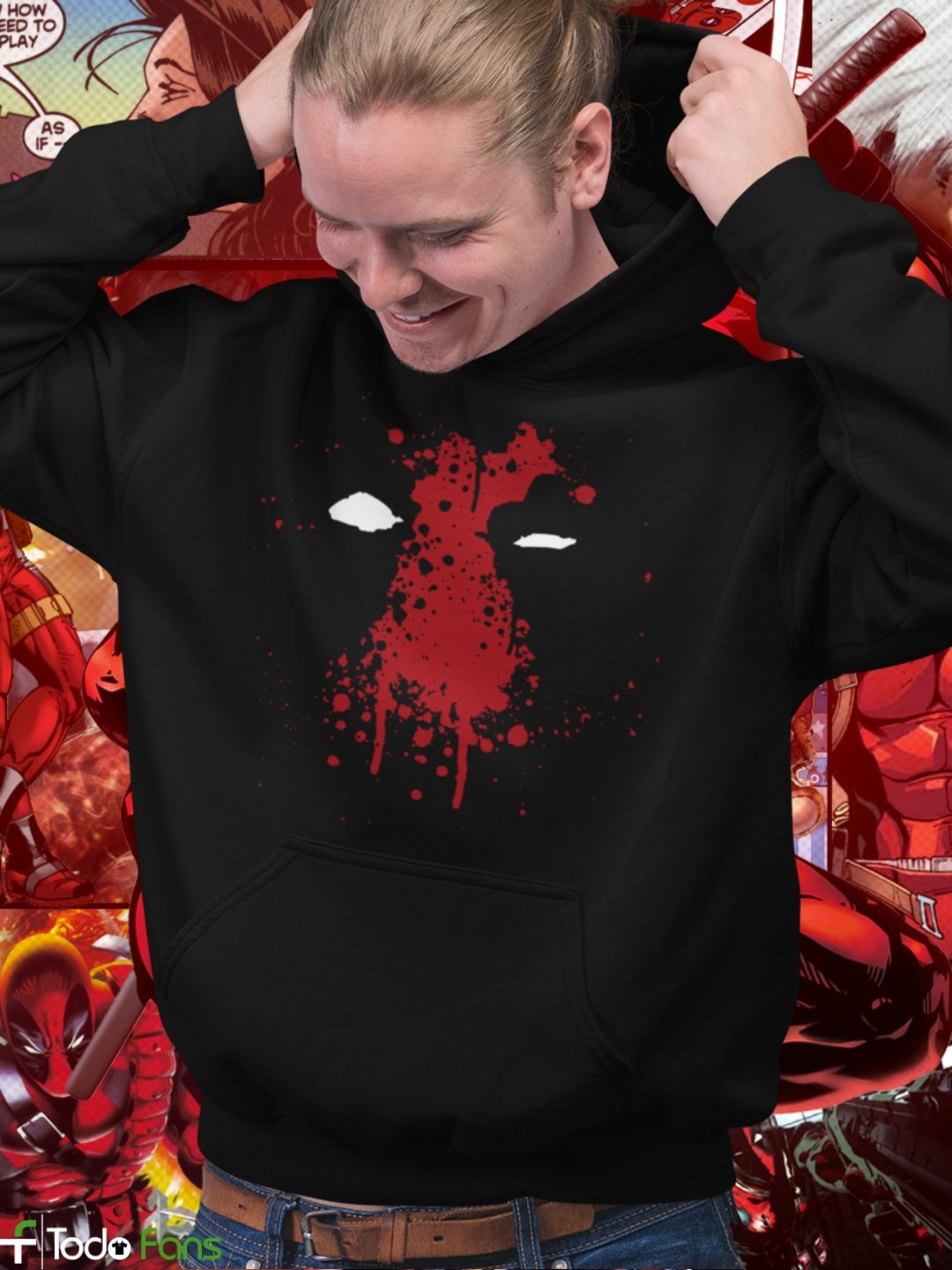 Polerón Marvel: Deadpool Sangre