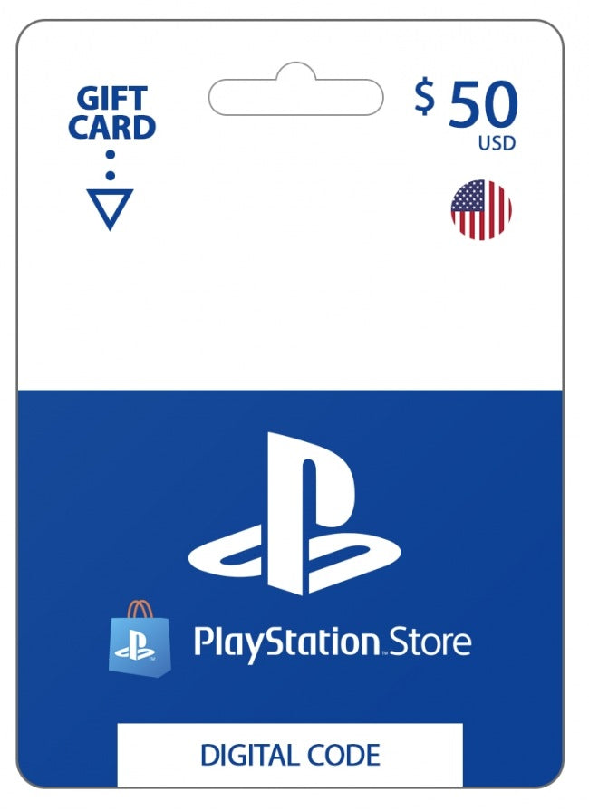 $50 PLAYSTATION GIFT CARD EEUU