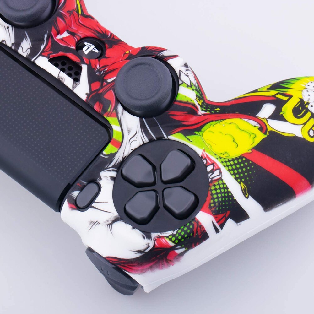 Protective Soft Rubber Silicone Joystick Gamepad Skin Cover Case Thumb Stick Grip Cap For PS4 / Pro/Slim Controller Accessories