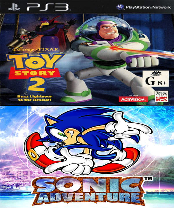 Toy Story 2 + Sonic Adventure
