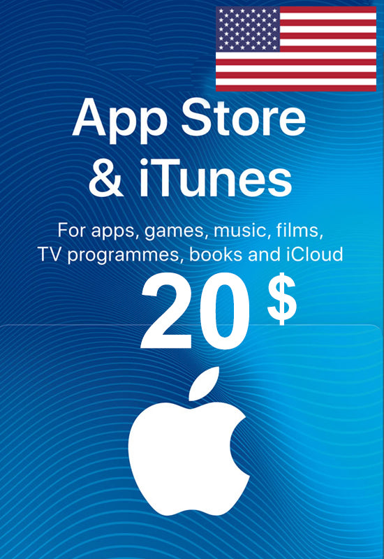 $20 Gift Card iTunes AppStore
