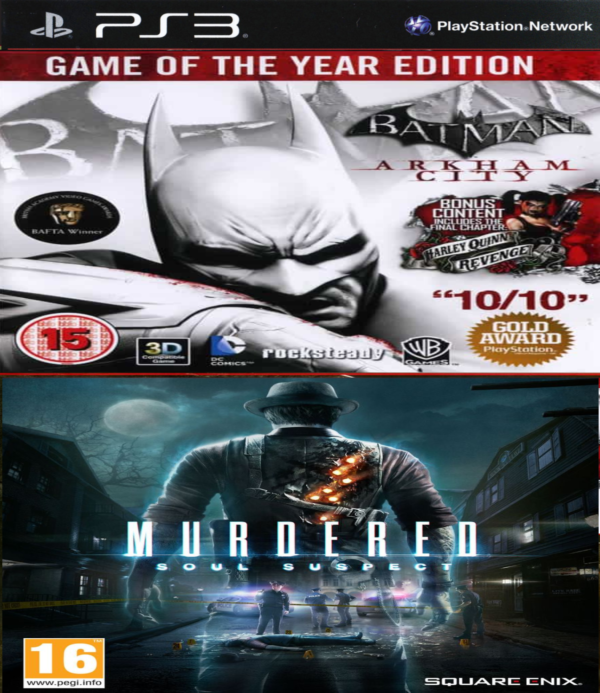 Batman Arkham City Ultimate Edition + Murdered Soul Suspect