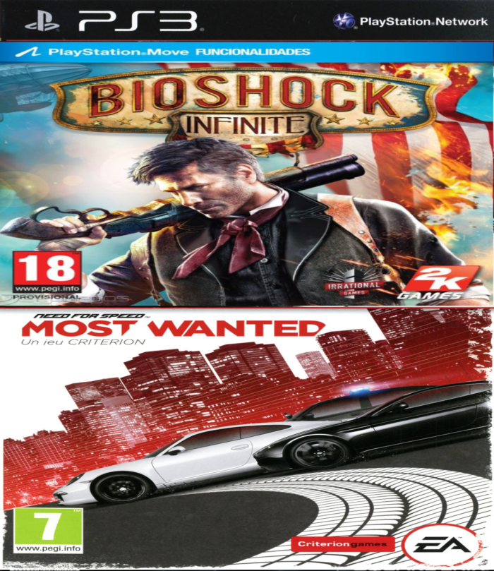 Bioshock Infinite + NFS Most Wanted