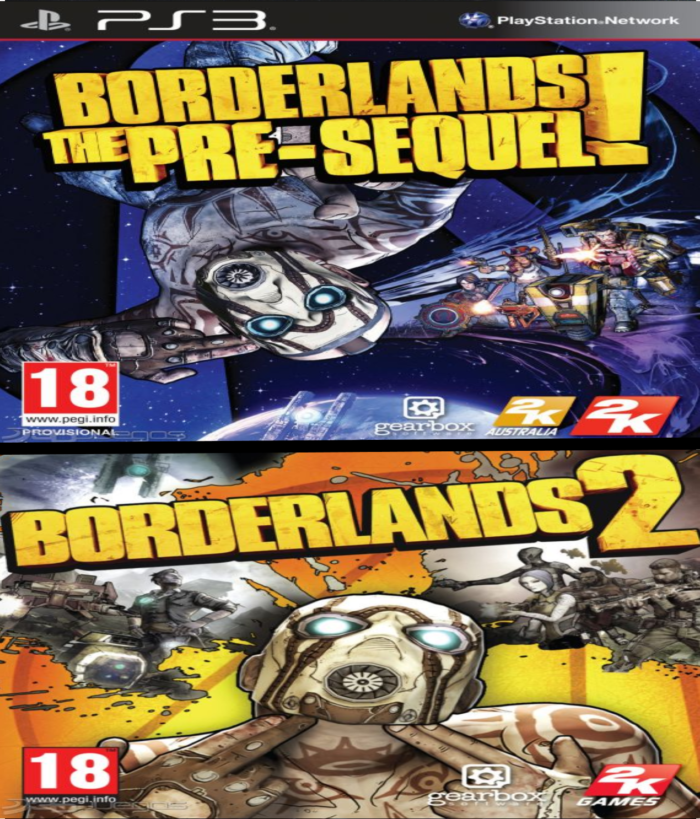 Borderlands The Pre Sequel + Borderlands 2