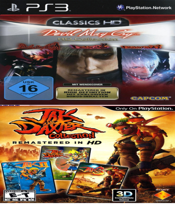 Devil May Cry HD Collection + Jak and Daxter Collection