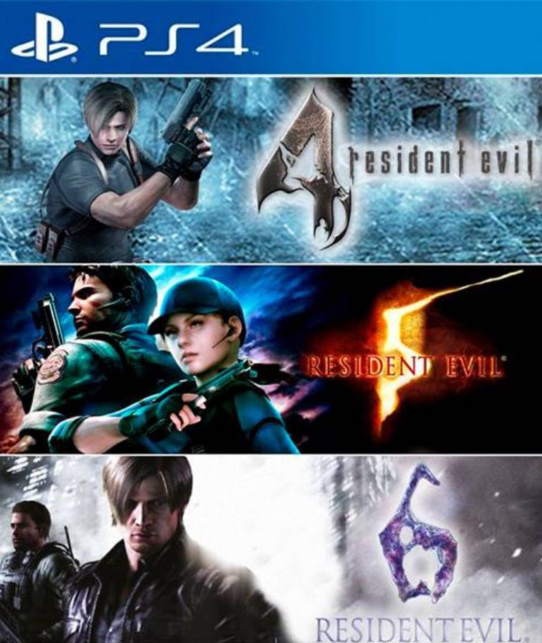 RESIDENT EVIL TRIPLE PACK 4+5+6