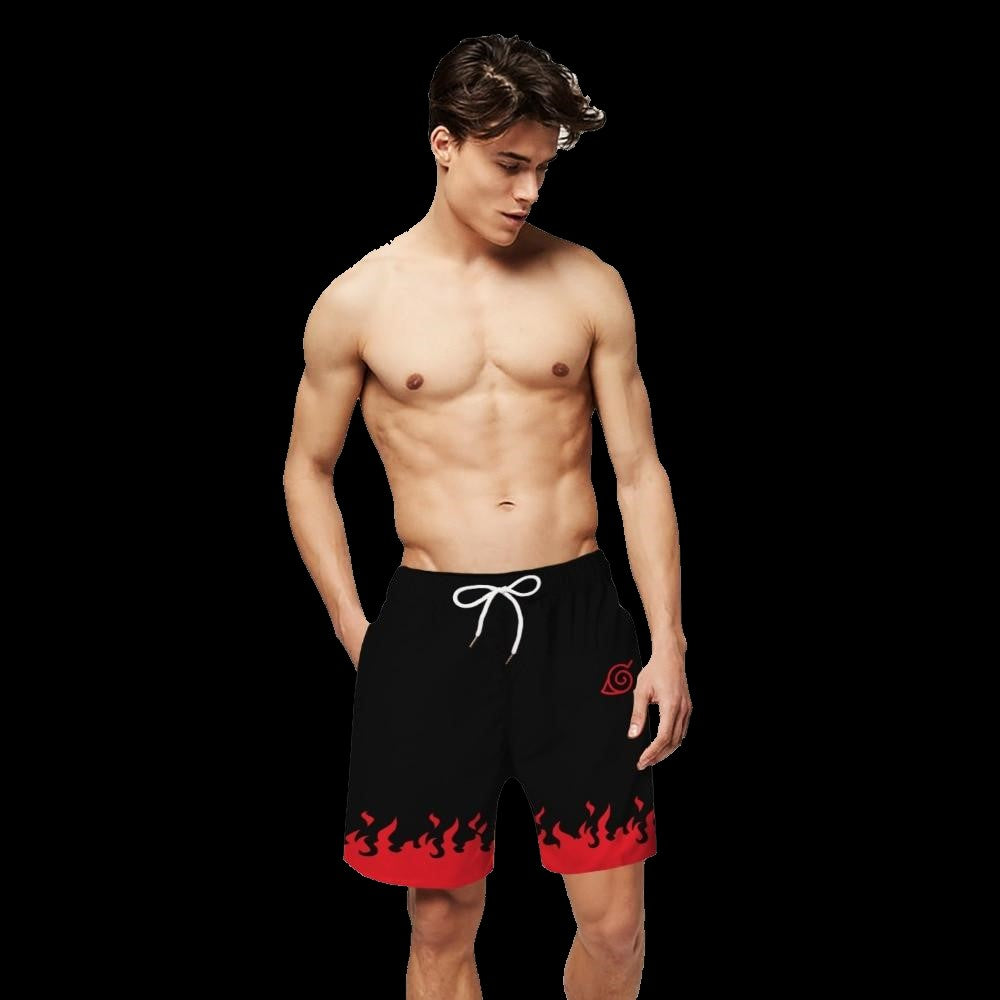 Shorts Akatsuki y Naruto bañador para hombre