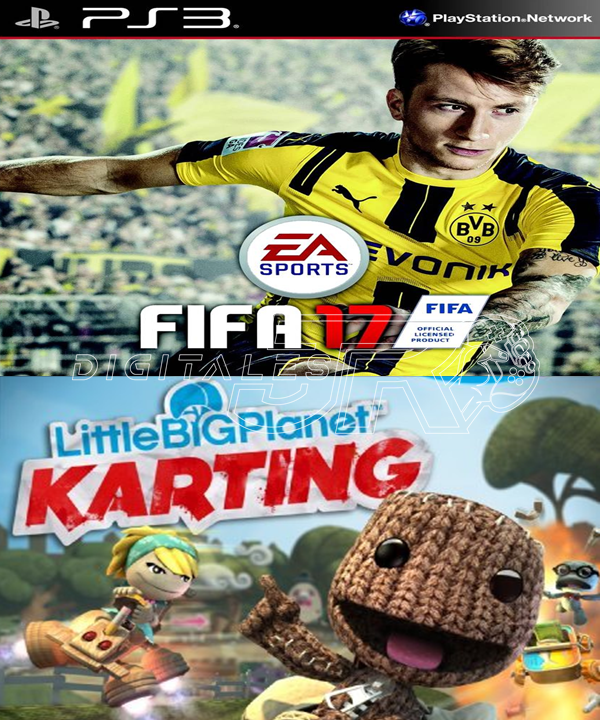 FIFA 17 + Little Big Planet Karting