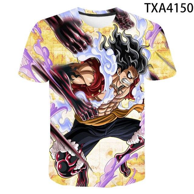 Diferentes Diseños Camisetas Anime: One Piece