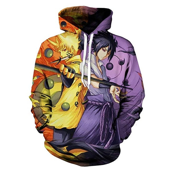 Diferentes Diseños Polerones Anime: Naruto Shippuden