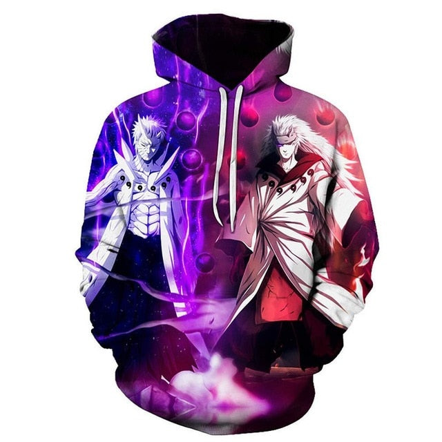 Diferentes Diseños Polerones Anime: Naruto Shippuden