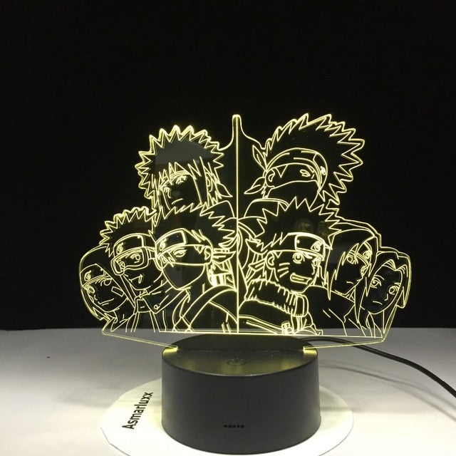 Diferentes Diseños Lampara Led Naruto Shippuden