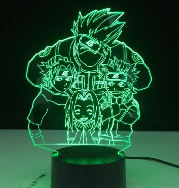Diferentes Diseños Lampara Led Naruto Shippuden