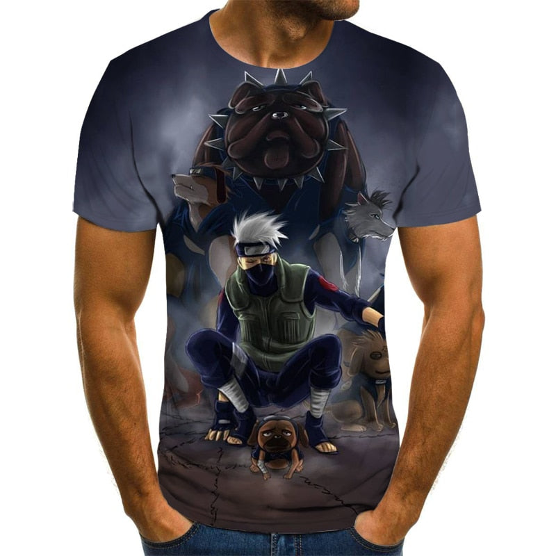 Diferentes Diseños Camisetas Anime: Naruto Shippuden