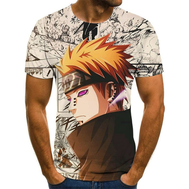 Diferentes Diseños Camisetas Anime: Naruto Shippuden