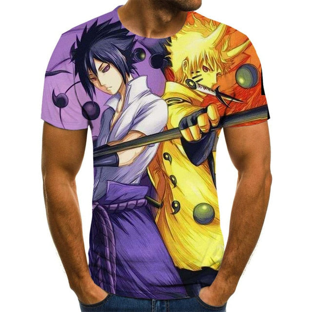 Diferentes Diseños Camisetas Anime: Naruto Shippuden