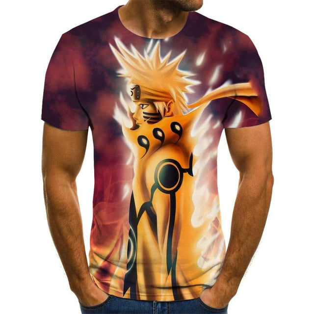 Diferentes Diseños Camisetas Anime: Naruto Shippuden