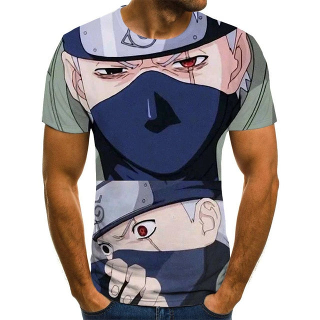 Diferentes Diseños Camisetas Anime: Naruto Shippuden