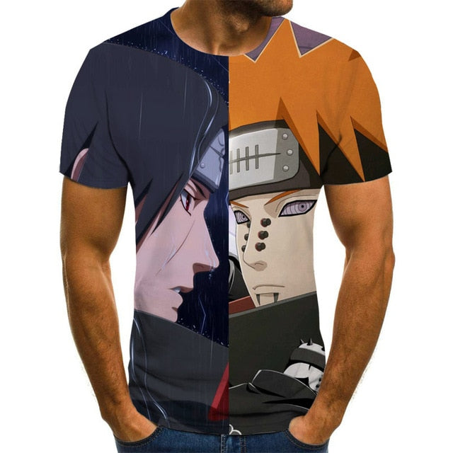 Diferentes Diseños Camisetas Anime: Naruto Shippuden