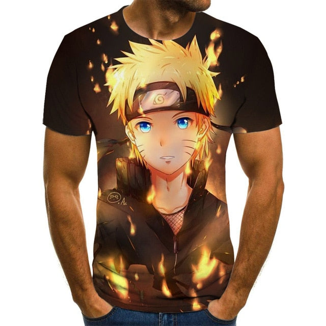 Diferentes Diseños Camisetas Anime: Naruto Shippuden