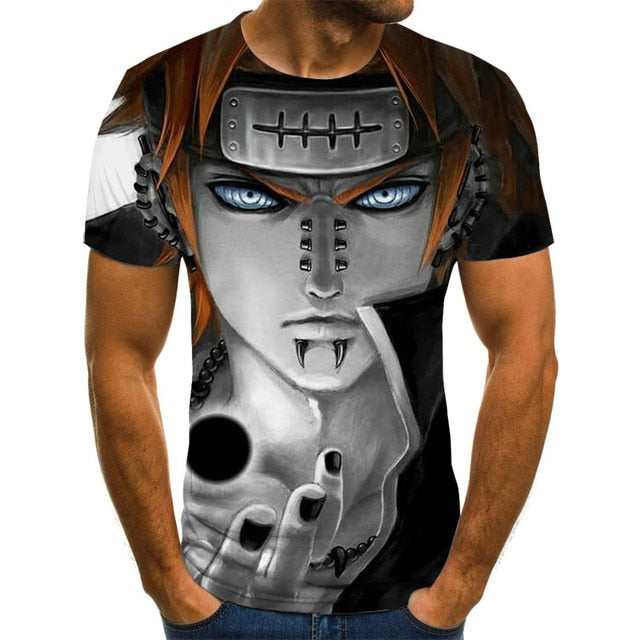 Diferentes Diseños Camisetas Anime: Naruto Shippuden