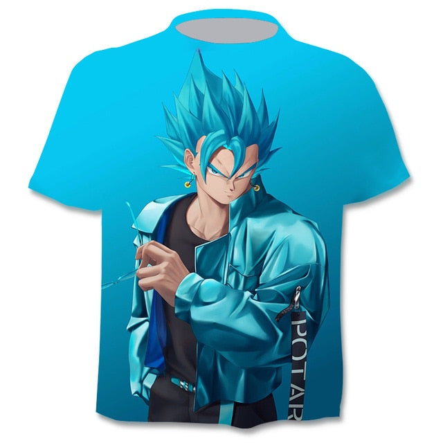 Diferentes Diseños Camisetas Anime: Dragon Ball