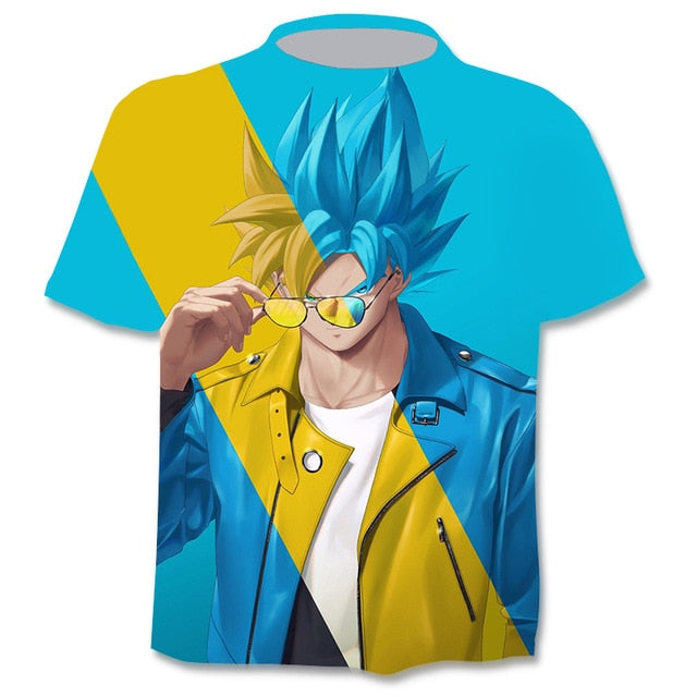 Diferentes Diseños Camisetas Anime: Dragon Ball