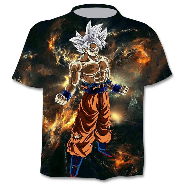 Diferentes Diseños Camisetas Anime: Dragon Ball