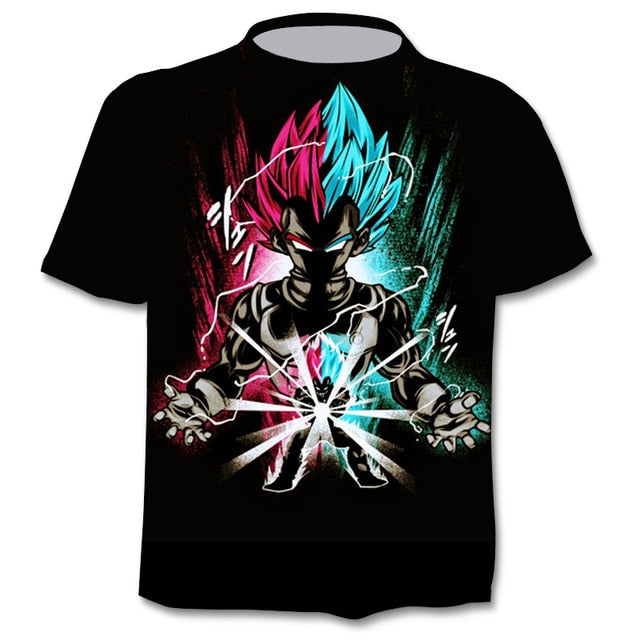 Diferentes Diseños Camisetas Anime: Dragon Ball