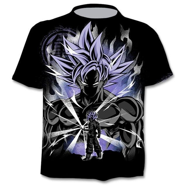 Diferentes Diseños Camisetas Anime: Dragon Ball