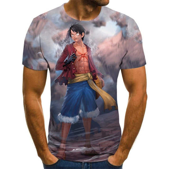 Diferentes Diseños Camisetas Anime: One Piece