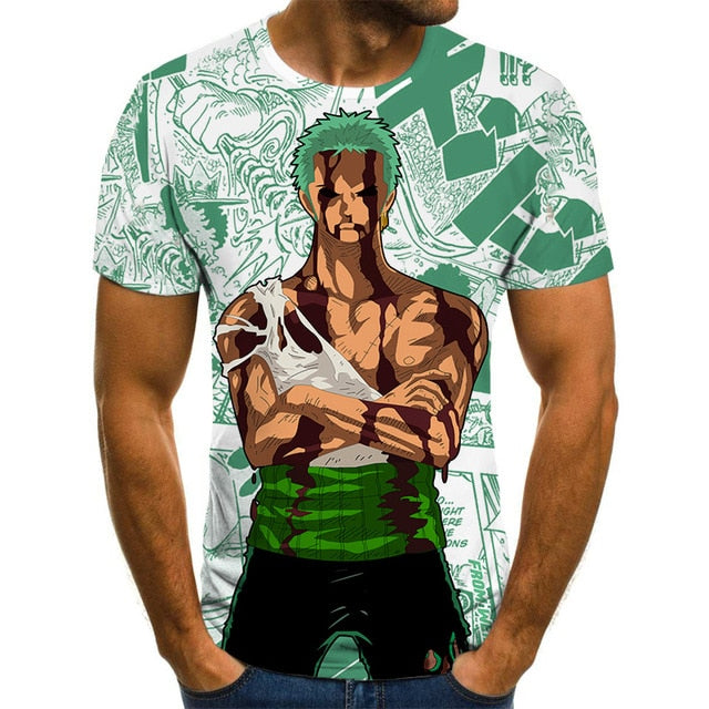 Diferentes Diseños Camisetas Anime: One Piece