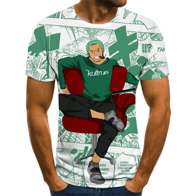 Diferentes Diseños Camisetas Anime: One Piece