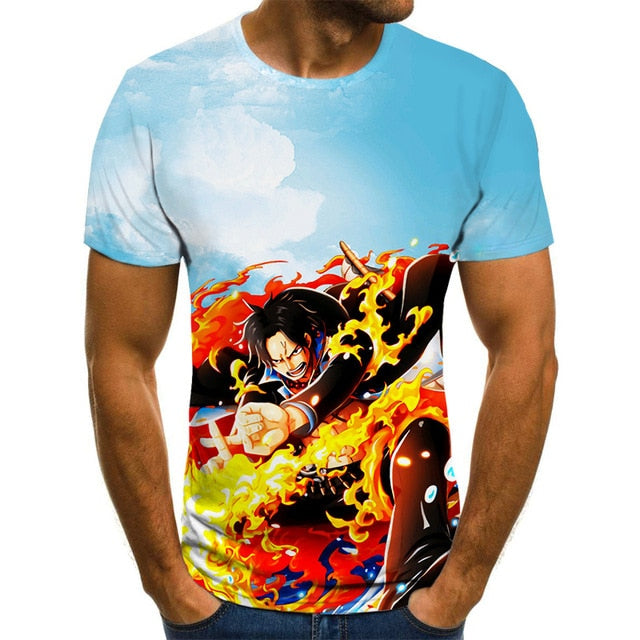 Diferentes Diseños Camisetas Anime: One Piece