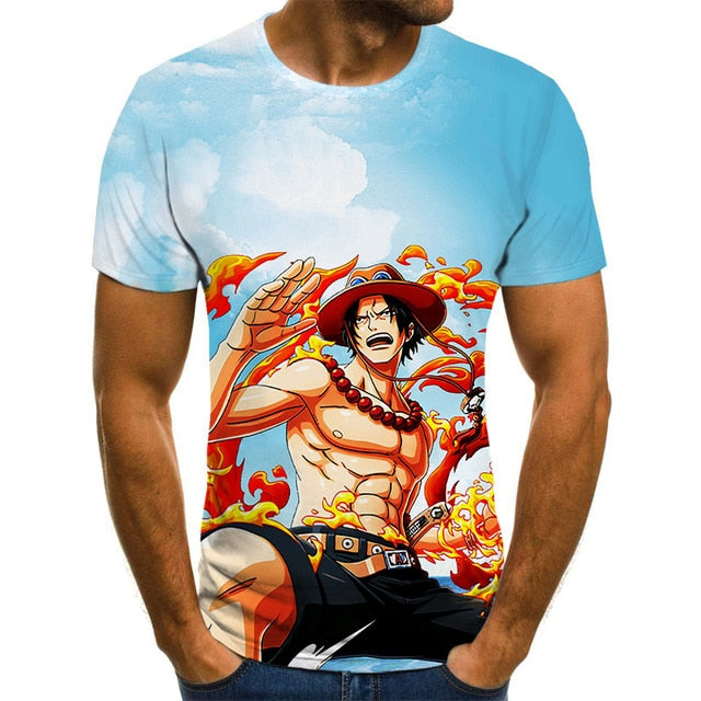 Diferentes Diseños Camisetas Anime: One Piece