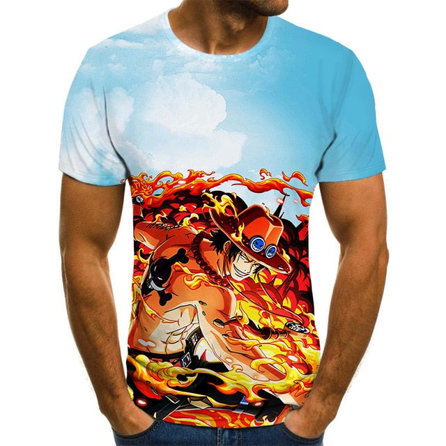 Diferentes Diseños Camisetas Anime: One Piece