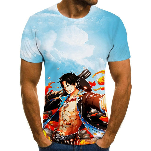 Diferentes Diseños Camisetas Anime: One Piece