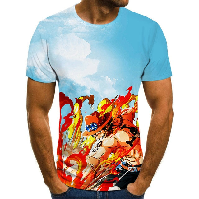 Diferentes Diseños Camisetas Anime: One Piece