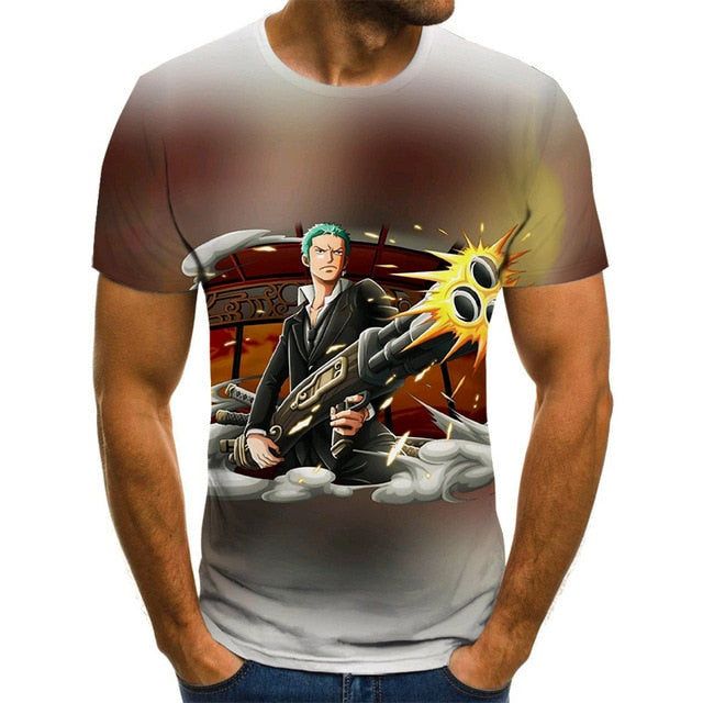 Diferentes Diseños Camisetas Anime: One Piece