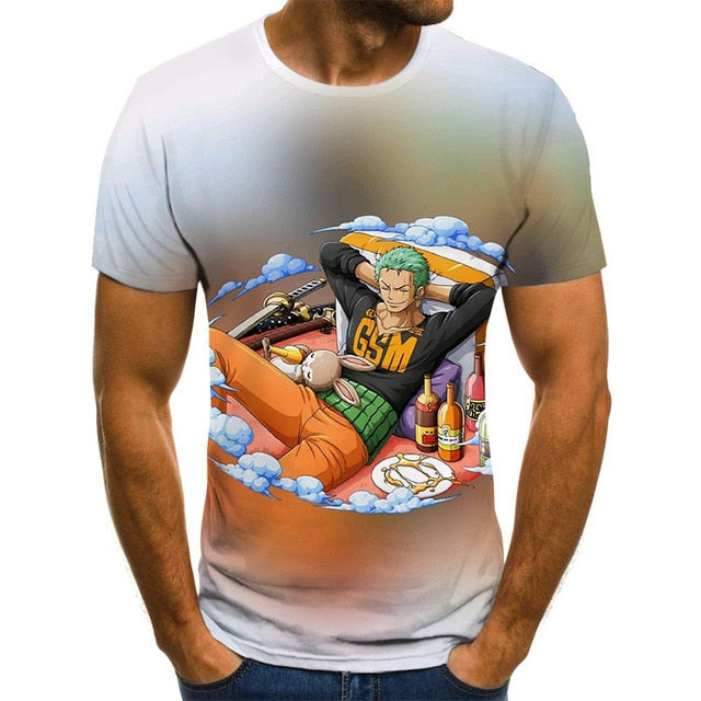 Diferentes Diseños Camisetas Anime: One Piece