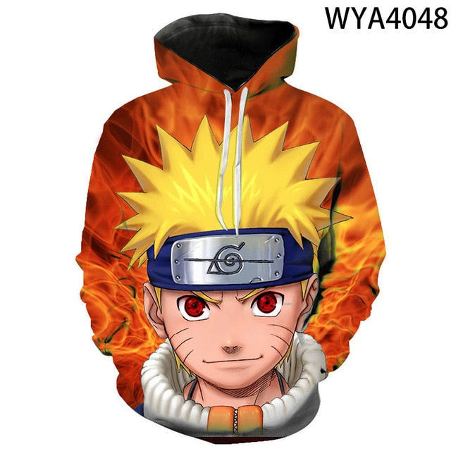 Diferentes Diseños Polerones Anime: Naruto Shippuden