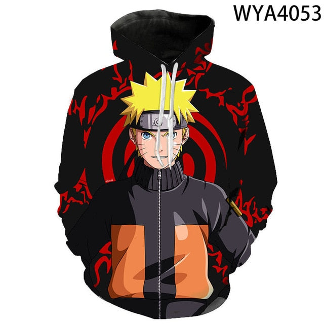 Diferentes Diseños Polerones Anime: Naruto Shippuden
