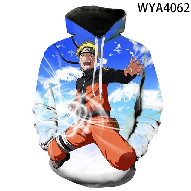 Diferentes Diseños Polerones Anime: Naruto Shippuden