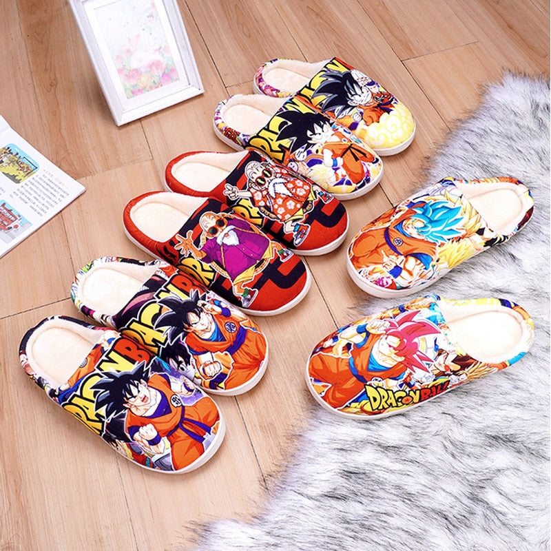 Pantuflas de Casa Diseño de Dragon Ball