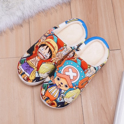 Pantuflas de Casa Diseños de Anime