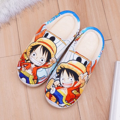 Pantuflas de Casa Diseños de Anime