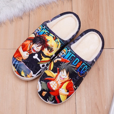 Pantuflas de Casa Diseños de Anime