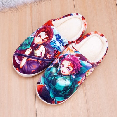 Pantuflas de Casa Diseños de Anime