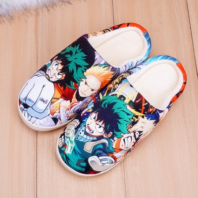 Pantuflas de Casa Diseños de Anime